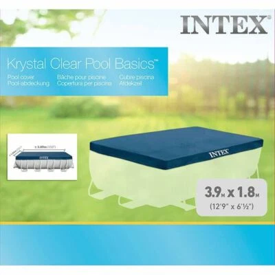 Intex Pool Abdeckplane rechteckig 400 x 200 cm Poolabdeckung Frame Pool NEU  DHL - Bild 1 von 3