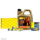 Bosch Oil & Air Filter Kit W/ Triple QX Plus 5W40 Engine Oil 5L & 4 Spark Plugs