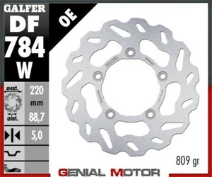 Galfer Rear Brake Disc WAVE FIXED 220x5mm KTM RC 8 R 2009 - Picture 1 of 1