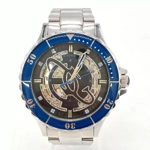 Cogu Automatic Radio Solar Men's Stainless Steel Watch Wristwatch Used Japan F/S - Picture 1 of 6