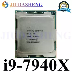 Intel Core i9-7940X LGA-2066 CPU Processor X299 X-series 3.1GHz 14-Core 19.25MB - Picture 1 of 2