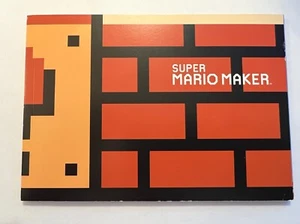 Super Mario Maker - Manual (Nintendo Wii) - No Game - Picture 1 of 2