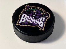 Vintage Fort Worth Brahmas WPHL Hockey Puck