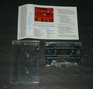 Gene Groeschel~Hawk Eyes Dreaming~Native American Flutes & Songbirds~Cassette - Picture 1 of 2
