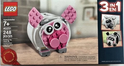 LEGO MINI PIGGY BANK #40251 FACTORY SEALED - Image 1 of 1