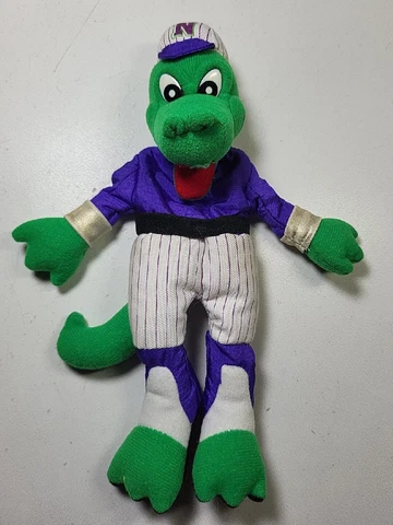 Norwich Navigators Minor League Baseball Tater The Gator Mascot Plush Stuffed Cover