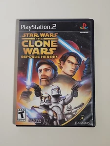 Star Wars The Clone Wars: Republic Heroes (PS2) CIB Muy buen estado! - Imagen 1 de 4