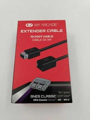 My Arcade Extender Cable 10 Foot Cable For NES Classic Edition or Wii/Wii U - Image 1 of 2