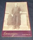 Antique Frommeyer Cabinet Card Photo Of Man - Hanover Pa