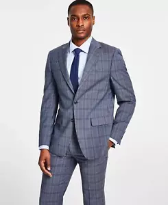 Calvin Klein Slim Wool Blend Suit Jacket Blazer 36 S NEW $450 MLBI17HX0102 - Picture 1 of 5