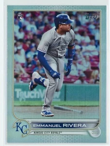 2022 Topps Series 1 Emmanuel Rivera Rainbow Foil RC - #18 - Picture 1 of 2