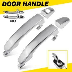 2Pc Outer Door Handle Front Left Right Side Fit Ford Ranger Mazda BT50 2012-2018 - Picture 1 of 10