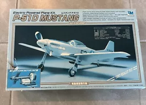 Electric Powered Plane Kit P-51D Mustang EL-3 Airplane Rare - Picture 1 of 12