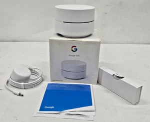 Google Wifi Mesh Router AC1200 1 confezione in bianco GA02430-US - Foto 1 di 10