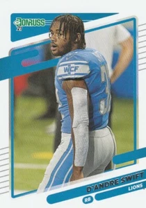 2021 Donruss Football D'Andre Swift #171 Lions No Helmet - Picture 1 of 1