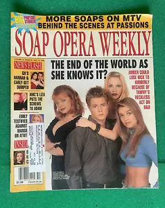 SOAP OPERA WEEKLY-12/14/99-BOLD & BEAUTIFUL/AMBER COULD LOSE RICK TO KIMBERLY - Bild 1 von 1