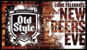 G. Heileman Brewing Co., La Crosse WI. OLD STYLE NEW BEER'S EVE Invitation Card - Picture 1 of 4