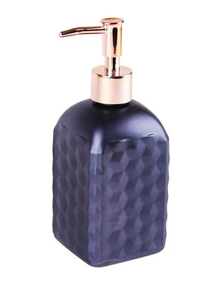 Dispensador de Jabón de Manos con Cabezal Bomba Oro Rosa, 400ml Foto 1 de 2