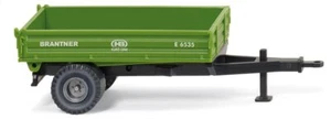 Wiking H0 1/87 038807 Brandtner Traktor Anhänger - Einachskipper - OVP NEU - Bild 1 von 1