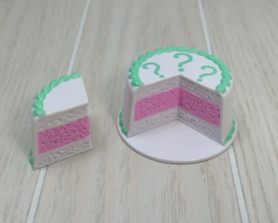 Water Babies Gender Reveal Party baby doll's cake ONLY pink inside - Image 1 of 4