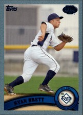 2011 Topps Pro Debut Blue #278 Ryan Brett /309