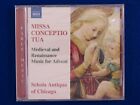 Missa Conceptio Tua  Music For Advent Schola Antiqua Of Chicago-Brand New-Cd !!