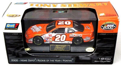 Revell TONY STEWART HOME DEPOT Rookie of the Year NASCAR 1/43 diecast MIB s9 - Image 1 of 4