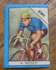 ALDO MOSER EMI CICLISMO FIGURINA CARD NANNINA 1960