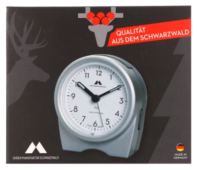 UTS Funk Wecker DCF mit Snooze und Beleuchtung Uhr ***UTS Manufaktur Schwarzwald - Bild 1 von 4
