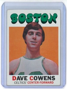 1971 Topps Basketball #47 Dave Cowens RC 
