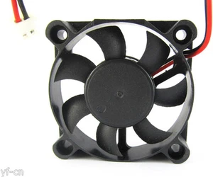 50pcs Brushless DC Cooling Fan 50x50x10mm 5010 7 blades 12V 2pin 2.54 Connector - Picture 1 of 5