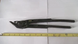 YBICO strapping cutter, 11-3/4" long, for steel and plastic strapping - Picture 1 of 5