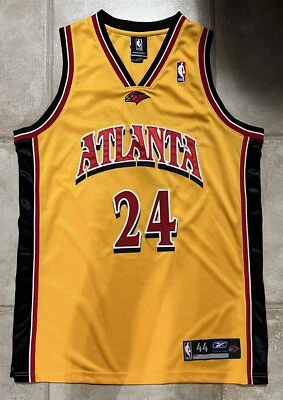 CAMISETA REEBOK MARVIN WILLIAMS AUTÉNTICA ATLANTA HAWKS AUTO’D 44 Foto 1 de 4