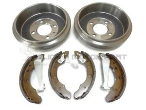 Rear 2 Brake Drums And Brake Shoes Set For VW Up! Skoda Citigo Seat Mii - Picture 1 of 1