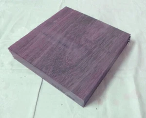 Amaranth Purple Heart Drechselholz Klotz basteln Brett Rohling Messergriff Stift - Bild 1 von 2