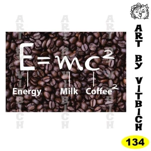Coffee formula, A4 print, Art by Vitbich, Made to order - Picture 1 of 1