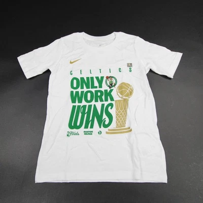 Boston Celtics Nike Camiseta Manga Corta Juvenil Blanco/Verde Nueva Foto 1 de 4