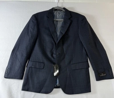 Abrigo deportivo Jean-Paul Germain 40 Blazer corto Londres azul oscuro elástico nuevo con etiquetas Foto 1 de 4