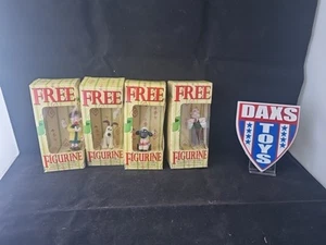 Vintage Typhoo Tee Werbe Wallace und Gromit Konvolut 4 Resin Figuren - Bild 1 von 5