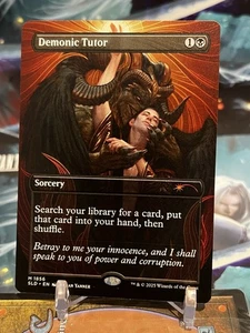 MTG | Demonic Tutor [Secret Lair Kieran Yanner] NF - Picture 1 of 1