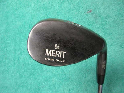 MERIT TOUR SOLE CARBON STEEL 56* WEDGE - 35.5" Dynamite Gold S300 S Flex Steel - Image 1 of 4