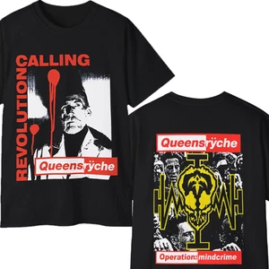Rare Vintage Queensrÿche Revolution Calling Shirt | Operation: Mindcrime Album - Picture 1 of 1