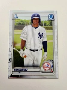 2020 Bowman Chrome BCP-8 Jasson Dominguez 1st Bowman Chrome - Bild 1 von 2