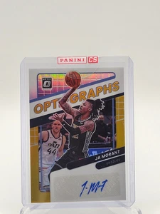 2021-22 Donruss Optic Optigraphs Ja Morant #OG-JMT Gold /10* - Bild 1 von 3