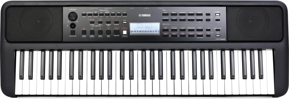 Yamaha PSRE383 61-Key Mid-Range Portable Keyboard