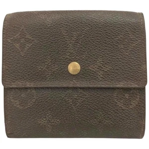 Louis Vuitton Monogram Portefeiulle Elise Trifold Geldbörse Braun - Bild 1 von 8