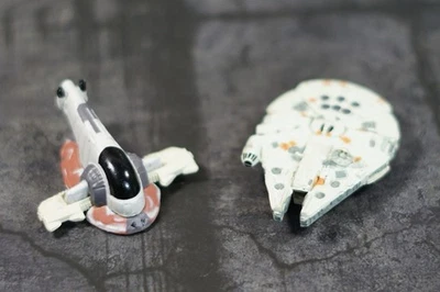 Micro Máquinas Star Wars Nave Boba Fett Esclavo 1 Halcón Milenario Lote Galoob Foto 1 de 3