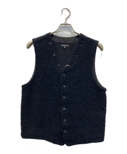 Engineered Garments Wool boa gilet Size: L Men Black - Picture 1 of 3