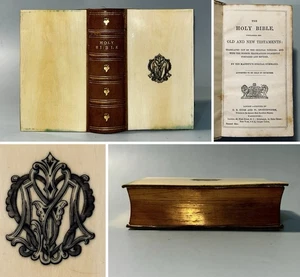 1868 Antique Old Bible New Testament Prayer Book Eyre & Spottiswoode - Bild 1 von 13