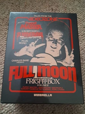 Full Moon Fright Box Vol 2 Bluray Boxset Umbrella Ltd Ed Puppet Master Numbered - Image 1 of 4